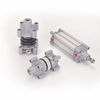 ISO15552 VDMA24562 ISO6431 መደበኛ የሳንባ ምች ሲሊንደር ከቲ ማስገቢያ ሚኪ አይጥ እና ክብ ቱቦ ጋር