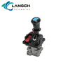 Vanne de commande de basculement pneumatique proportionnelle manuelle avec interrupteur de prise de force pour camions &agrave; benne basculante et agricoles