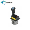 Vanne de commande de basculement pneumatique proportionnelle manuelle avec interrupteur de prise de force pour camions &agrave; benne basculante et agricoles