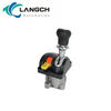 Vanne de commande de basculement pneumatique proportionnelle manuelle avec interrupteur de prise de force pour camions &agrave; benne basculante et agricoles